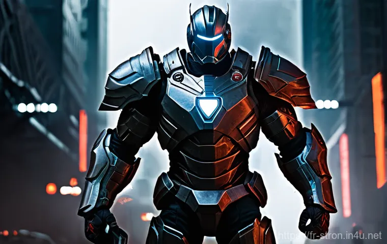 슈퍼트론의 주요 캐릭터 코스프레 가이드 - **Prompt:** A female Supertron heroine, the 'Sapphire Guardian', posing elegantly for a professional...